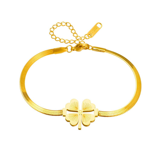 Bracelet, 18K Gold Plated Steel - FTM JEWELRY
