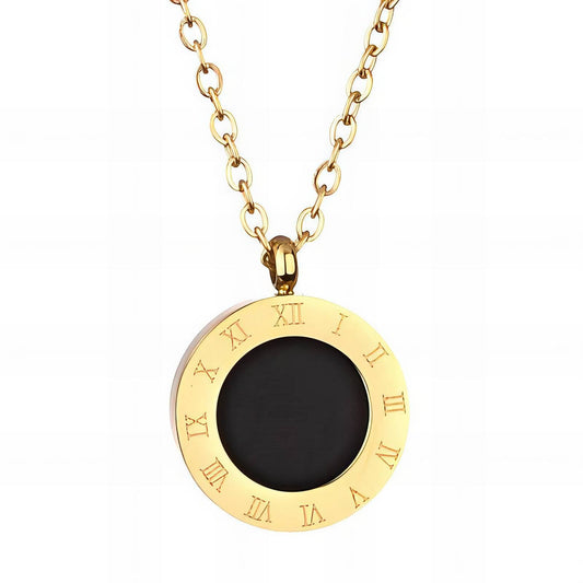 Necklace, 18K Gold Plated Steel - FTM JEWELRY